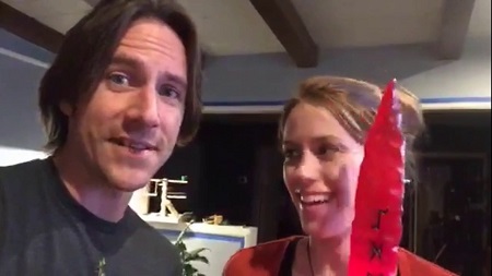 Matthew Mercer and his spouse